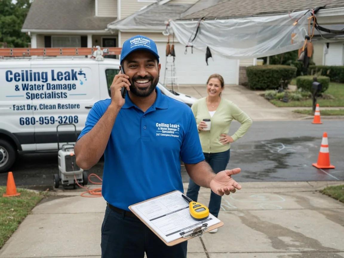 Ceiling Leak Cleanup Wallula, WA FAQs